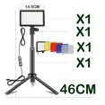 thumbnail image 2 of LED Photography Video Light Panel Lighting Photo Studio Lamp Kit With Tripod Stand RGB Filters For Shoot Live Streaming ,Photographic Equipment, 2 of 7
