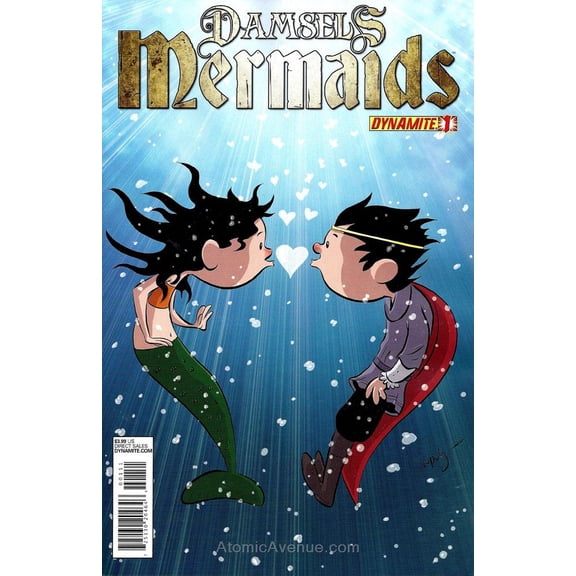 Damsels: Mermaids (Vol. 1) #1E VF ; Dynamite Comic Book