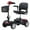 blue, variant on Segmart Mobility Scooter for Seniors, 4-Wheel Electric Mobility Scooter with Swivel Seat,300lbs Heavy Duty Foldable Travel Scooter-Red