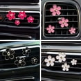 thumbnail image 6 of Daisy Air Vent Clips, 4 Pcs Cute Flower Car Air Freshener Clip, Car Air Conditioning Outlet Clip Charm, Car Interior Decor Accessories for Women, White, Air Fresheners, 6 of 9