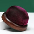 thumbnail image 7 of Premium Pincushion Holder, Wooden Base Pin Cushion, Sewing Needle Holder, Handmade Clip Stand, Sewing Accessories for Sewing Master DIY Home Use, 1 Pcs, 5.59x3.93", 7 of 7