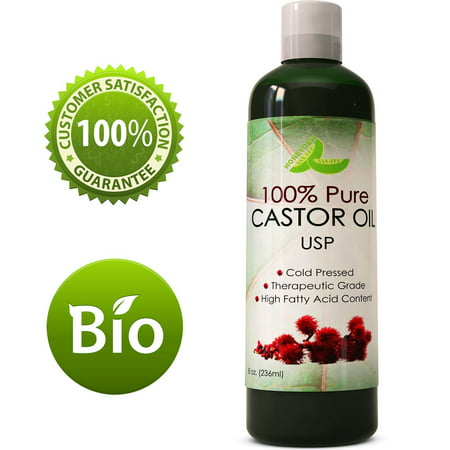 Honeydew Pure USP Grade Castor Oil, Helps Acne Prone Skin, Natural Skin & Hair Care Product, 8 (Best Natural Hair Care)