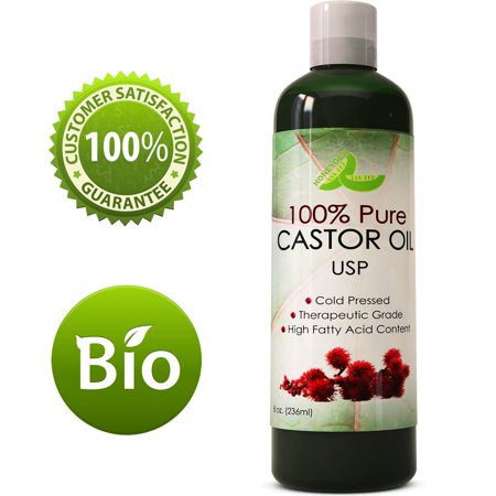 Honeydew Pure USP Grade Castor Oil, Helps Acne Prone Skin, Natural Skin & Hair Care Product, 8 (Best Product To Slick Back Natural Hair)