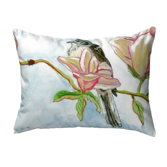 Betsy Drake Interiors s Mockingbird Small No-Cord Pillow 11x14