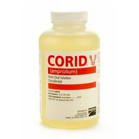UPC: 0350604669708 | Huvepharma Inc. D-Corid 9.6% Oral Solution For Calves- Yellow 16 Oz