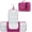 Fushcia, variant on Extra Large Capacity Toiletry Bag for Women and Men, Hanging Toiletry Organizer Cosmetics Makeup Bag, Purple