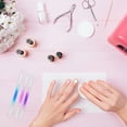 thumbnail image 4 of RAGUPEL 2026 New Glass Cuticle Pusher Set Cuticle Remover Glass Nail File Dual Ended Manicure Pedicure Tools for Nails and Cuticles Care, 4 of 5