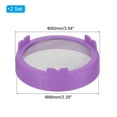 thumbnail image 2 of REGALWOVEN Sprouting Lids for Jar Stainless Steel Mesh Wide Mouth Cap Lids PP Plastic Mesh Purple, 2 of 5