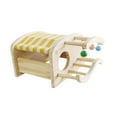 thumbnail image 3 of Nido de pájaros colgantes cabaña de animales pequeños decoración de la casa de descanso perca jugar a los pájaros hábitat estable pájaro para pájaros, 3 of 9