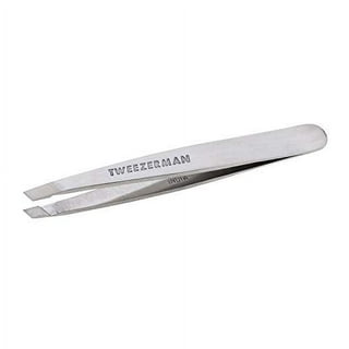 5pcs/set Reverse Tweezers Stainless Steel Handle Plastic Tip