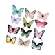 thumbnail image 2 of Pegatinas de pared de mariposas 3D DIY Decoración de pared de mariposas para decorar pasteles Floal Estilo A, 2 of 9