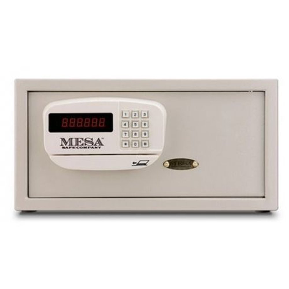 Mesa Safes Hotel Safe,1.2 cu ft,8.875x17.75x12.625in,Electronic Lock