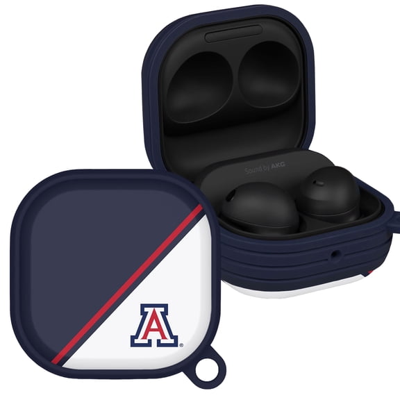 Arizona Wildcats Champion Series HDX Case Cover Compatible with Samsung Galaxy Buds Pro & Buds Live by Affinity Bands