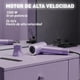 thumbnail image 5 of Secadora de Cabello 1500W Bluelander con Tecnología Iónica y Multiplicadora de Aire, 2 Velocidades y 4 Ajustes de Calor, Lavanda, 5 of 5