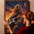 thumbnail image 6 of English Cocker Spaniel Dog and Guitar Picture Poster Unframe, English Cocker Spaniel Dog Canvas Frame Ready to Hang - Canvas Art Wall Decor - Gifts For Women, 6 of 6