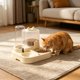 thumbnail image 4 of Comedero Automático para Mascotas (Gatos y Perros): Doble Cuenco con Dispensador de Comida y Agua, Diseño Antideslizante Elevado para Facilitar La Alimentación., 4 of 6