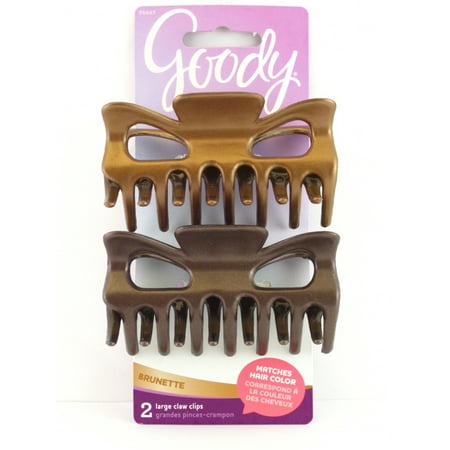Small Crystal Butterfly Claw Clip - Goody Colour Collection Claw Hair Clips - 2 Pcs.