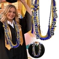 thumbnail image 1 of BotaniNest Double Layer Graduation Ribbon Ribbon Belt Honorary Rope Hand Woven Graduation Ribbon Graduation Sash Graduates' Commemorative, 1 of 6