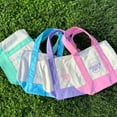 thumbnail image 4 of Trader Joes Pastel Mini Canvas Tote Bags 2025 Limited Edtion, 4 of 8