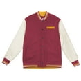 thumbnail image 2 of Youth Mitchell & Ness Red/Cream Kansas City Chiefs Full-Snap Varsity Jacket, 2 of 3