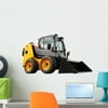 Skid Steer Loader Wall Decal by Wallmonkeys Peel and Stick Graphic (24 in W x 14 in H) WM350917