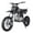 Black, variant on X-Pro Brand New Bolt 125cc Gas Pit Dirt Bike, 4-Speed Semi-Automatic Transmission, Big 14"/12" Tires