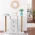 thumbnail image 4 of Narrow Console Table, Small Entryway Table, Thin Sofa Table, Side Table, Console Sofa Table Industrial Entry Way Table Display Table for Hallway, Bedroom, Living Room, Foyer, 4 of 6