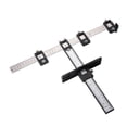 thumbnail image 1 of Hardware Del Gabinete Jig Herramienta Constructores Estantería Cajón Punzón Localizador Guía De Taladro Negro, 1 of 8