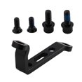 thumbnail image 3 of Black Aluminum Alloy Brake Caliper Mount Adapter for Converting Bike Post to Flat Mount Suitable for 160mm/180mm Discs, 3 of 10