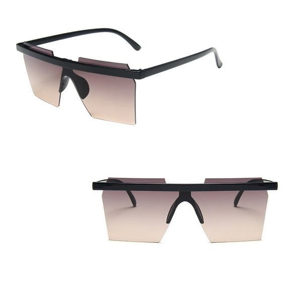 unbranded  Beach Eyewear Creative Eyeglasses Black Sunglasses Women Trendy for Oval Miss