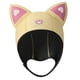 thumbnail image 4 of Gorro de neopreno con orejas de gato para buceo, para la cabeza y natación Amarillo, 4 of 9