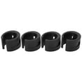 thumbnail image 3 of 4 unids/set bicicleta delantera trasera horquilla anticolisión anillo de protección de goma pegatina de cadena negro YUNYI BRAND Deportes, 3 of 8