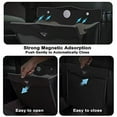 thumbnail image 4 of Coomin Car Trash Can with Magnetic Switch, Multipurpose Hanging Car Trash Bags Auto Organizer, Great for Cars Back Seat with 30 Pcs Disposable Garbage Bag, Black, 4 of 7