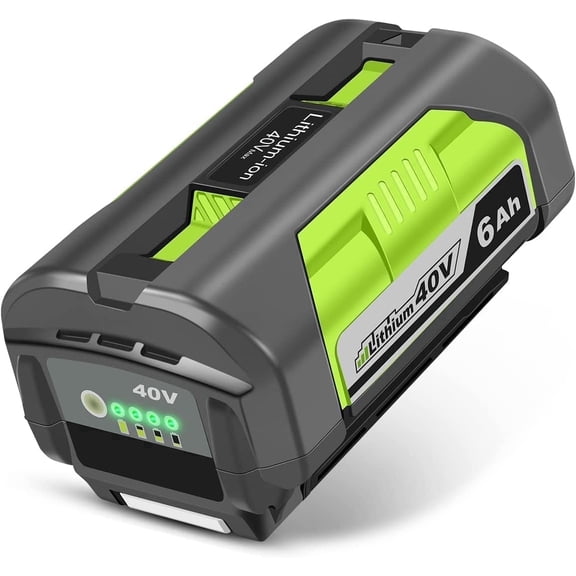 6.0Ah Replace for Ryobi 40v Battery OP4015 OP4050A OP4040 OP4050 OP40201 Compatible with Ryobi 40V Cordless Power Tools