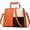 C # Orange, variant on Women classics Top Handle Handbag Crossbody for Women Casual Purse Satchel Tote shoulder bags