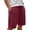 #05 Wine 【Build Your Weekly Rotation: Stock Up on Everyday Colors】, variant on Men's Casual Sporty Shorts Elastic Waist with Pockets Quick Dry Breathable Lightweight for Gym Workout Running Training Athletic Daily | Zenithor,Beige L
