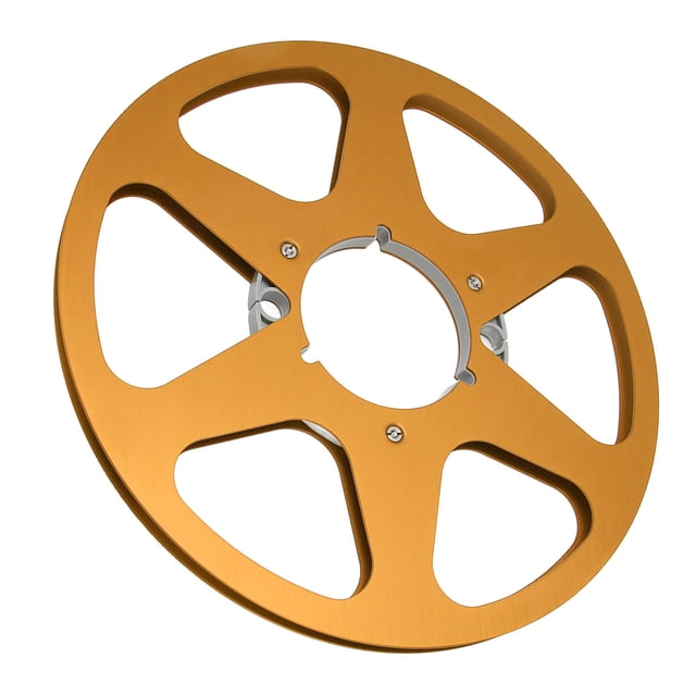Carrete De Recogida De 1/4 De 10 Pulgadas, Carrete De Recogida De Grabación Reducción De Ruido A Prueba De Corrosión 6 Orificios De Resistencia Al Viento Universal Para