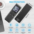 thumbnail image 7 of 64GB Digital Voice Recorder with 8000 Hours Recording Capacity, 80Hrs Battery Time Voice Activated Recorder with Playback, Professional USB-C 1536kbps Audio Recorder for Meeting Lecture, 7 of 7
