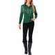 thumbnail image 2 of CAMISAS DE FRINGE PARA MUJER INSPIRADAS CHIC DE MANGA LARGA CON BOTONES, ESTILO COWGIRL OCCIDENTAL, VERDE OSCURO, TALLA XL, 2 of 6