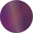 thumbnail image 1 of Ahgly Company Indoor Round Patterned Plum Purple Novelty Area Rugs, 4' Round, 1 of 6