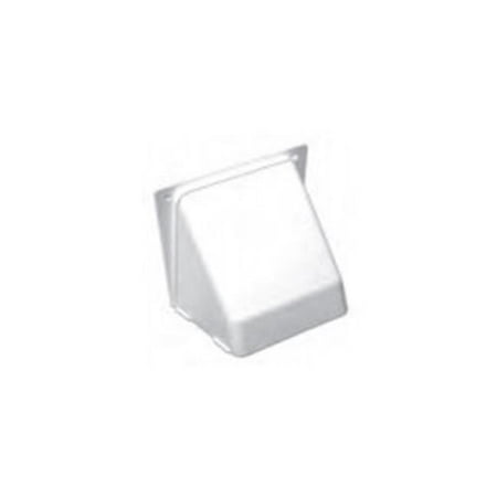 

3 in. White Plastic Preferred Hood Vent with Removable Screen - Pack of 12