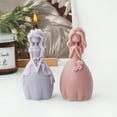 thumbnail image 6 of Princess Candle Silicone Mold Little Girl Candle Muld DIY Soap Baking Tool Mould, 6 of 14