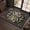 Black, variant on Machine Washable Snake Rug 2x3, Forest Floral Gothic Area Rugs for Living Room Bedroom, Non Slip Low-Pile Thin Black Carpet for Entryway Ktichen