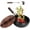 9.5in, variant on Hand-Forged Iron Wok with Wooden Lid, Japanese Non-Coated Nonstick Frying Pan, for Gas Stove, Induction Cooktop – Flat Bottom Stir Fry Pan for Home Kitchen Cooking (9.5in)