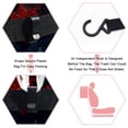 thumbnail image 3 of Snowflake Foldable Car Trash Can with Lid, Leak-proof Hanging Storage Bag - Trash Can for Car, Car Garbage Can, 3 of 6