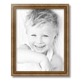 thumbnail image 2 of ArtToFrames 14" x 18" Gold with beads Picture Frame, 14x18 inch Gold Wood Poster Frame (WOM-4139), 2 of 8