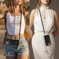 thumbnail image 4 of Crossbody Phone Case for iPhone 15 Pro Max, Adjustable and Removeable Shoulder Strap 47", 4 of 16