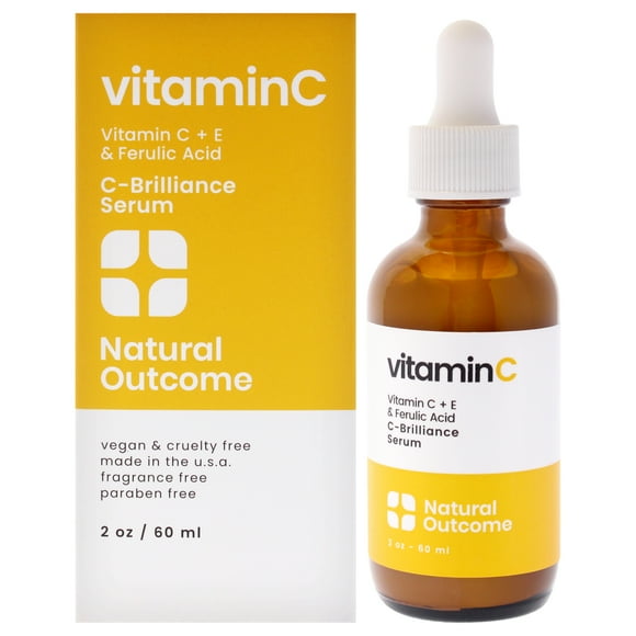 Serum Natural Outcome Vitamina C, 60 ml, con ciruela Kakadu y ácido hialurónico