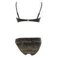 thumbnail image 2 of NAILA Women's Katia Bandeau Bikini Set Sz Small Python, 2 of 2