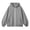 Z1-Grey, variant on Shadoumai Girls Solid Color Casual Zip Hoodie Jacket Lightweight Hooded Sweatshirt Front Comfortable Everyday Outerwear for Kids Back To School Clothes for Girls 11-12